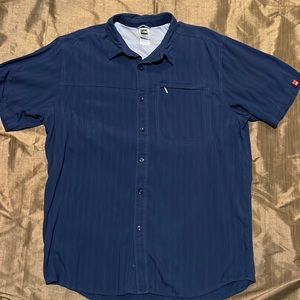 Mens Short Sleeve North Face Camp Shirt